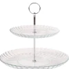 CASA Dahlita Bandeja De 2 Pisos Transparente