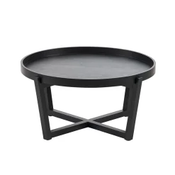 CASA Draco Mesita De Salon Negro