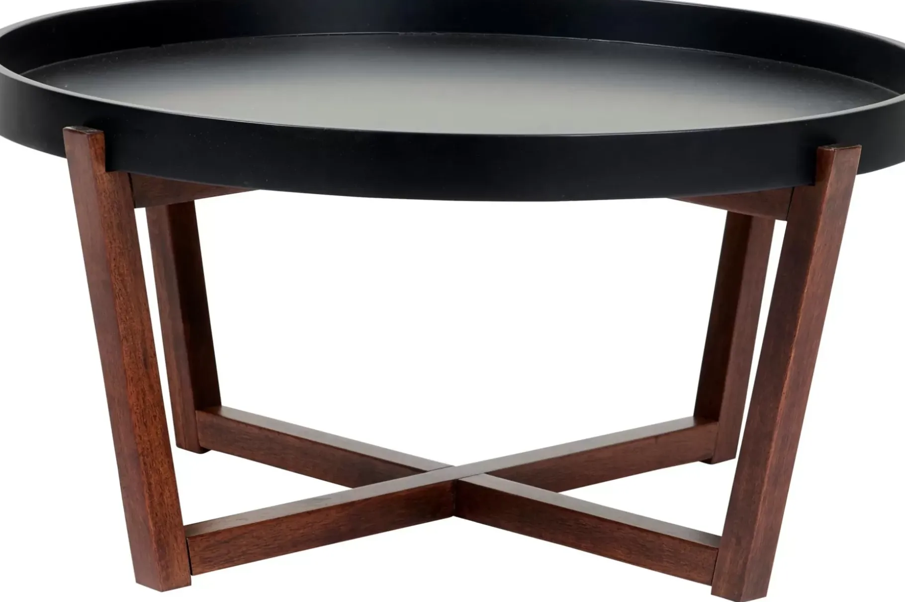 CASA Draco Mesita De Salon Negro, Marron