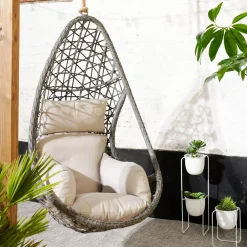 CASA Drop Silla Colgante Gris