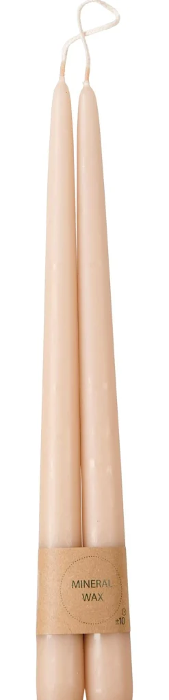 CASA Duo Velas Largas Juego De 2 Beis