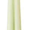CASA Duo Velas Largas Juego De 2 Verde