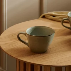 CASA Earth Lagoon Taza Jumbo Verde Claro