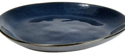 CASA Earth Ocean Plato De Postre Azul