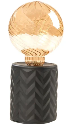 CASA Eden Lampara Decorativa Negro