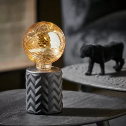 CASA Eden Lampara Decorativa Negro