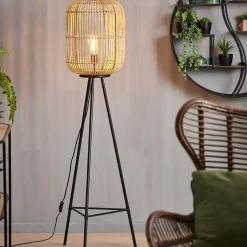 CASA Emilie Lampara De Pie Negro
