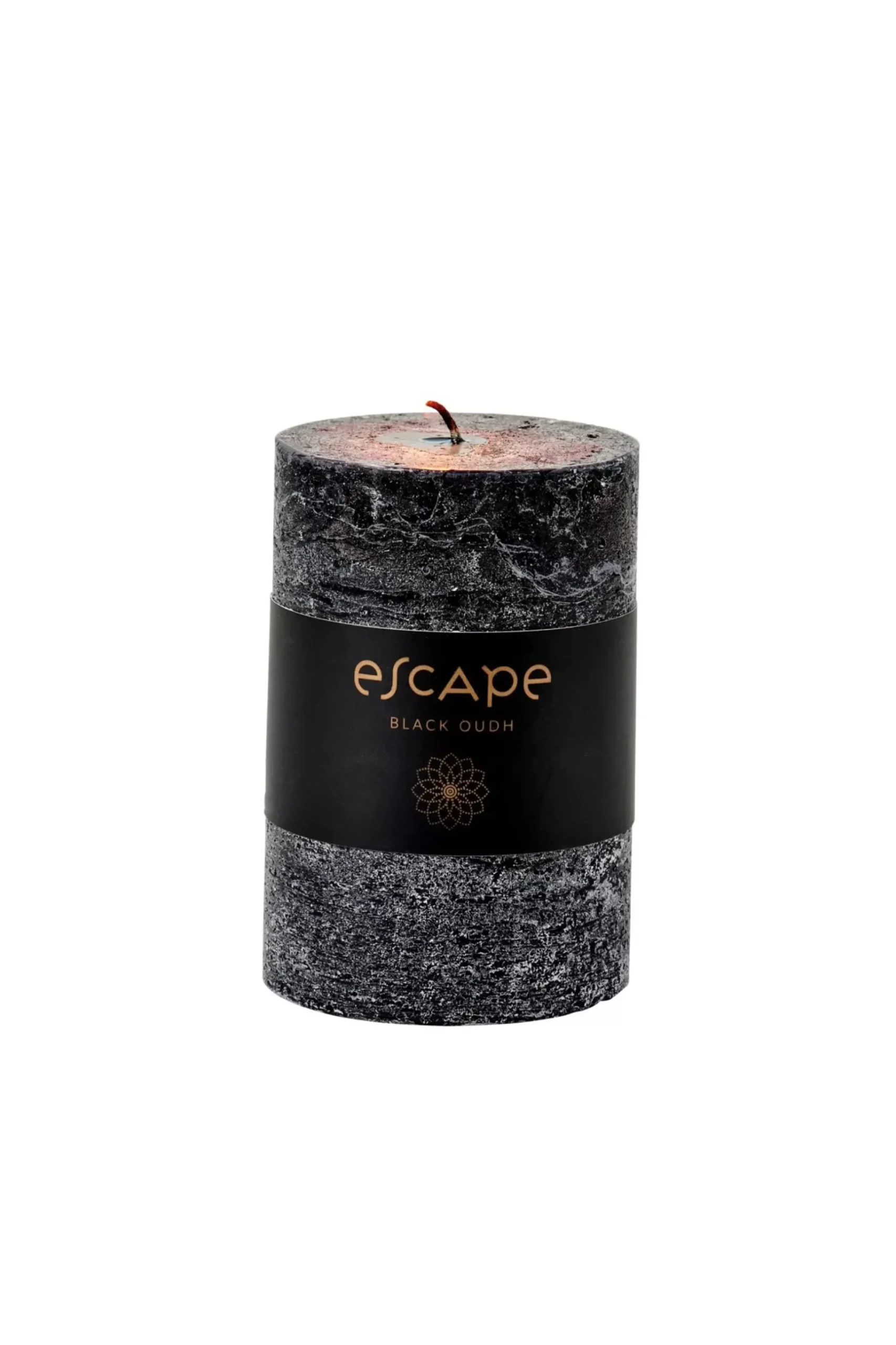 CASA Escape Black Oudh Vela Perfumada Negro