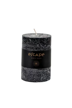 CASA Escape Black Oudh Vela Perfumada Negro