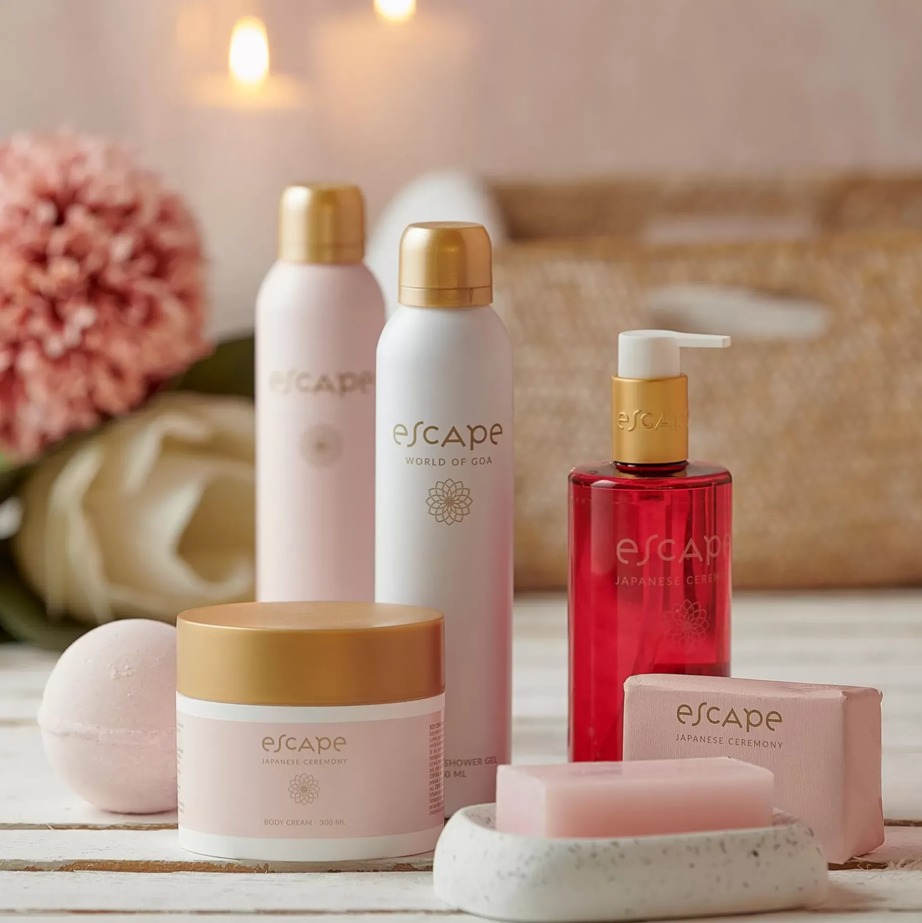 CASA Escape Japanese Ceremony Bola Efervescente Rojo