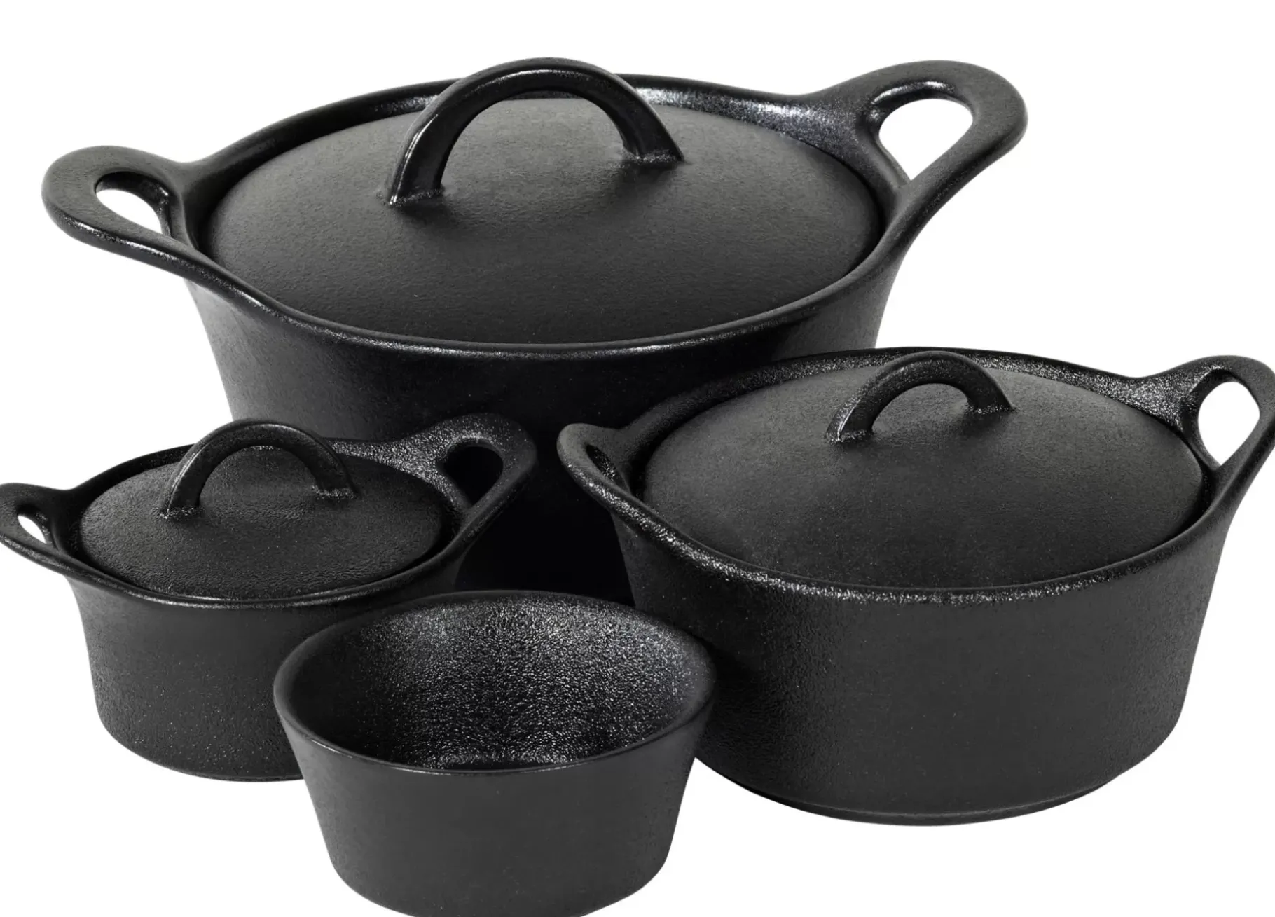 CASA Fero Cazuela Para Horno Con Tapa Negro