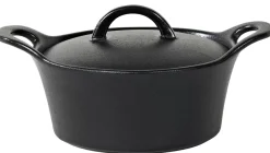CASA Fero Cazuela Para Horno Con Tapa Negro
