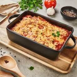 CASA Fero Fuente De Horno Negro