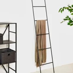 CASA Ferro Escalera Decorativa Negro