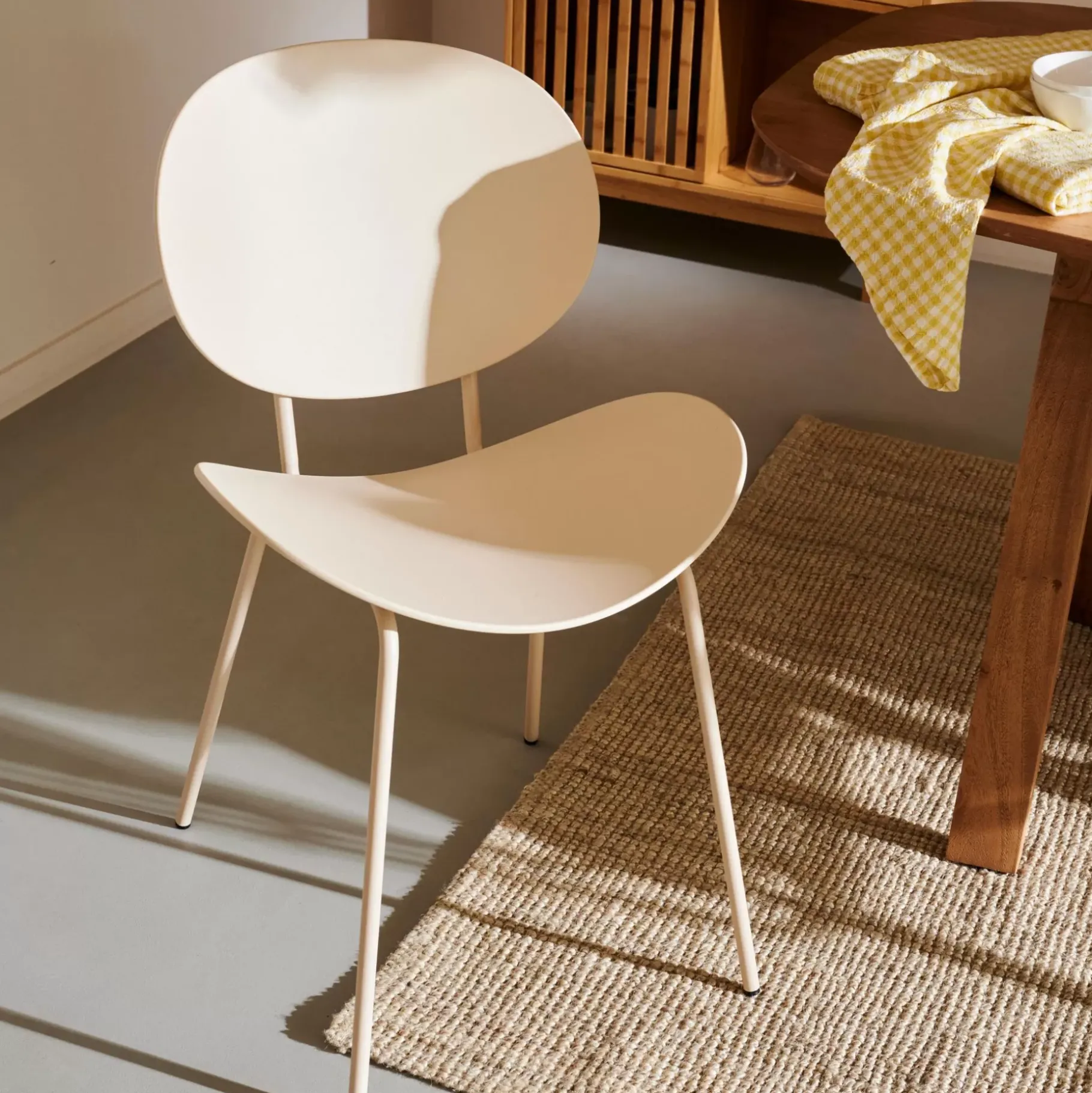 CASA Finn Silla De Comedor Beis