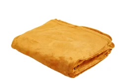 CASA Flanella Manta Amarillo Oscuro