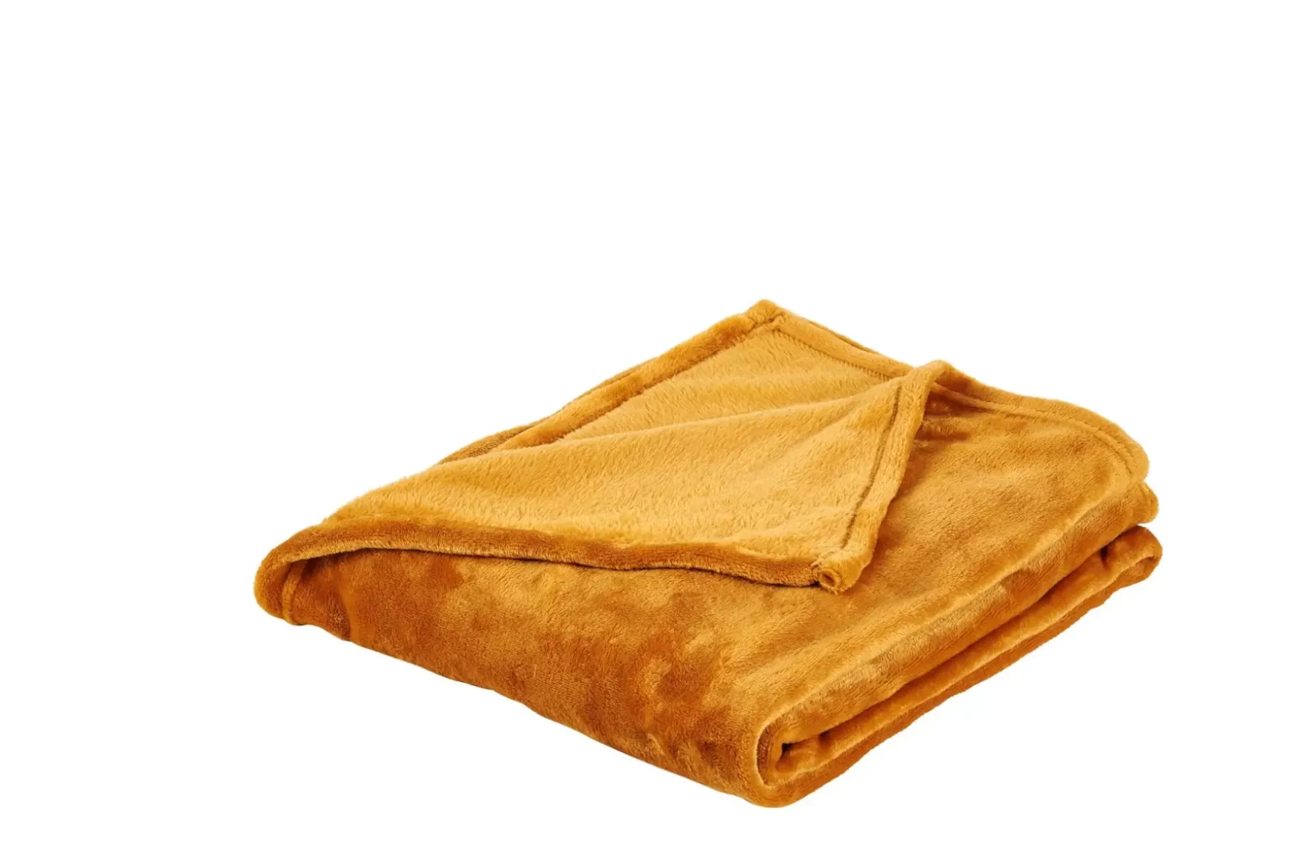 CASA Flanella Manta Amarillo Oscuro