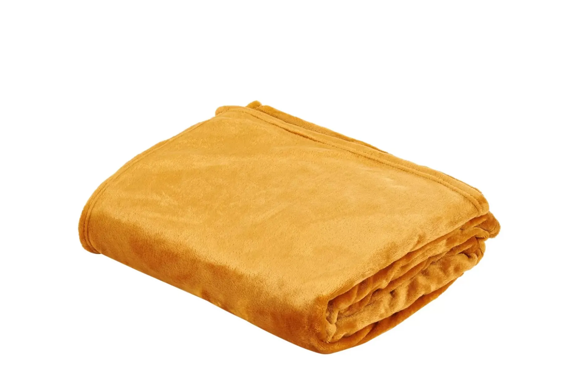 CASA Flanella Manta Amarillo Oscuro