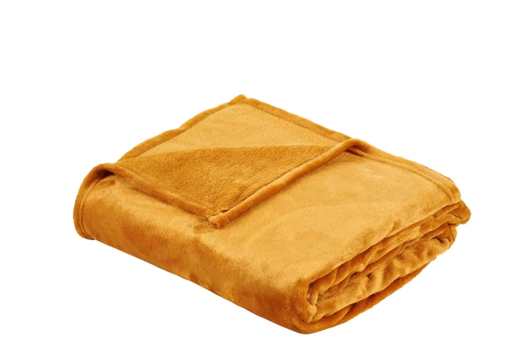 CASA Flanella Manta Amarillo Oscuro