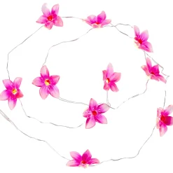 CASA Flower Guirnalda Blanco, Amarillo, Morado