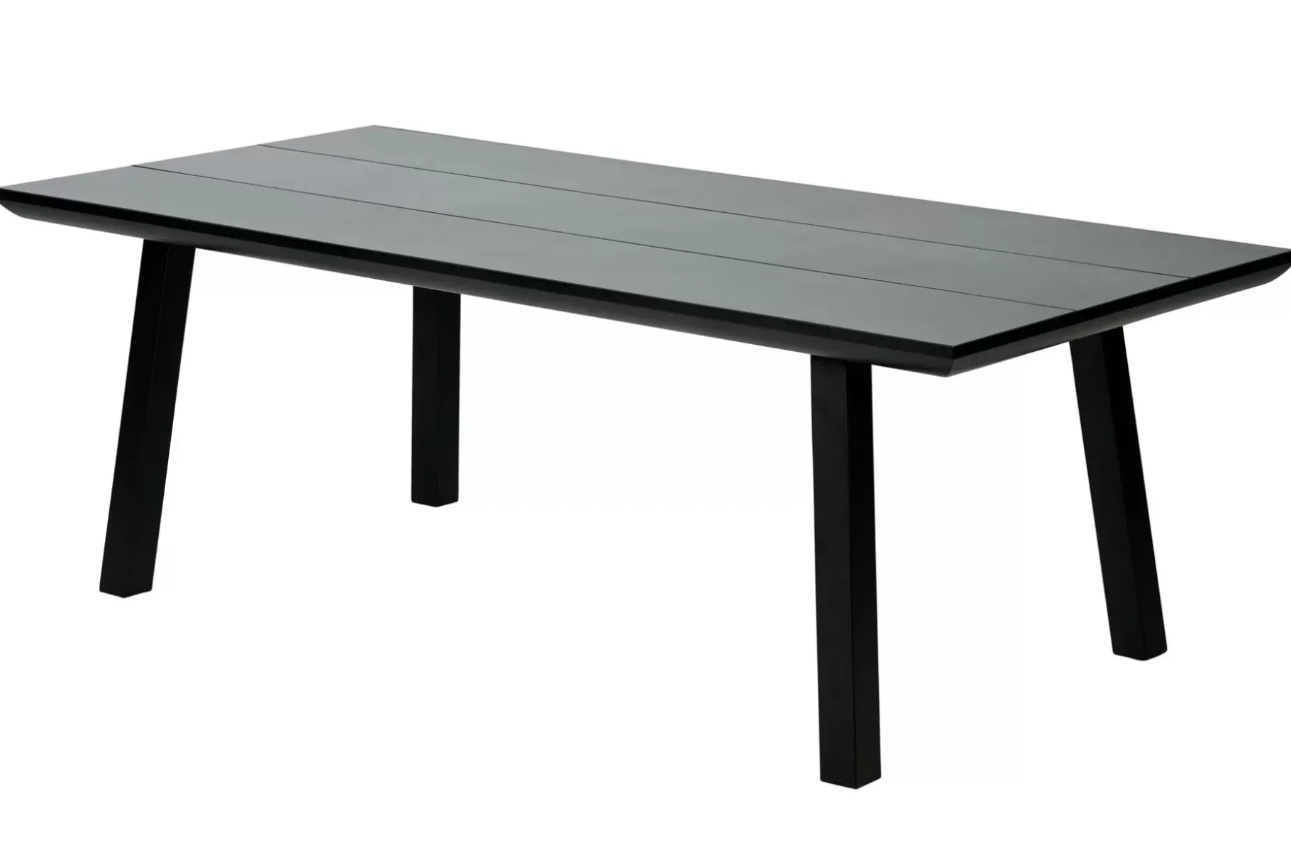 CASA Formax Mesa De Jardín Con Patas Negro