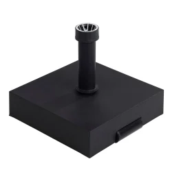 CASA Giganto Pie De Parasol Negro