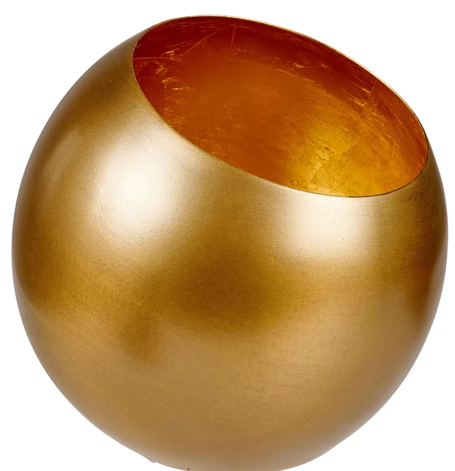 CASA Gimini Soporte Para Vela Pequena Cobrizo