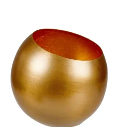 CASA Gimini Soporte Para Vela Pequena Cobrizo