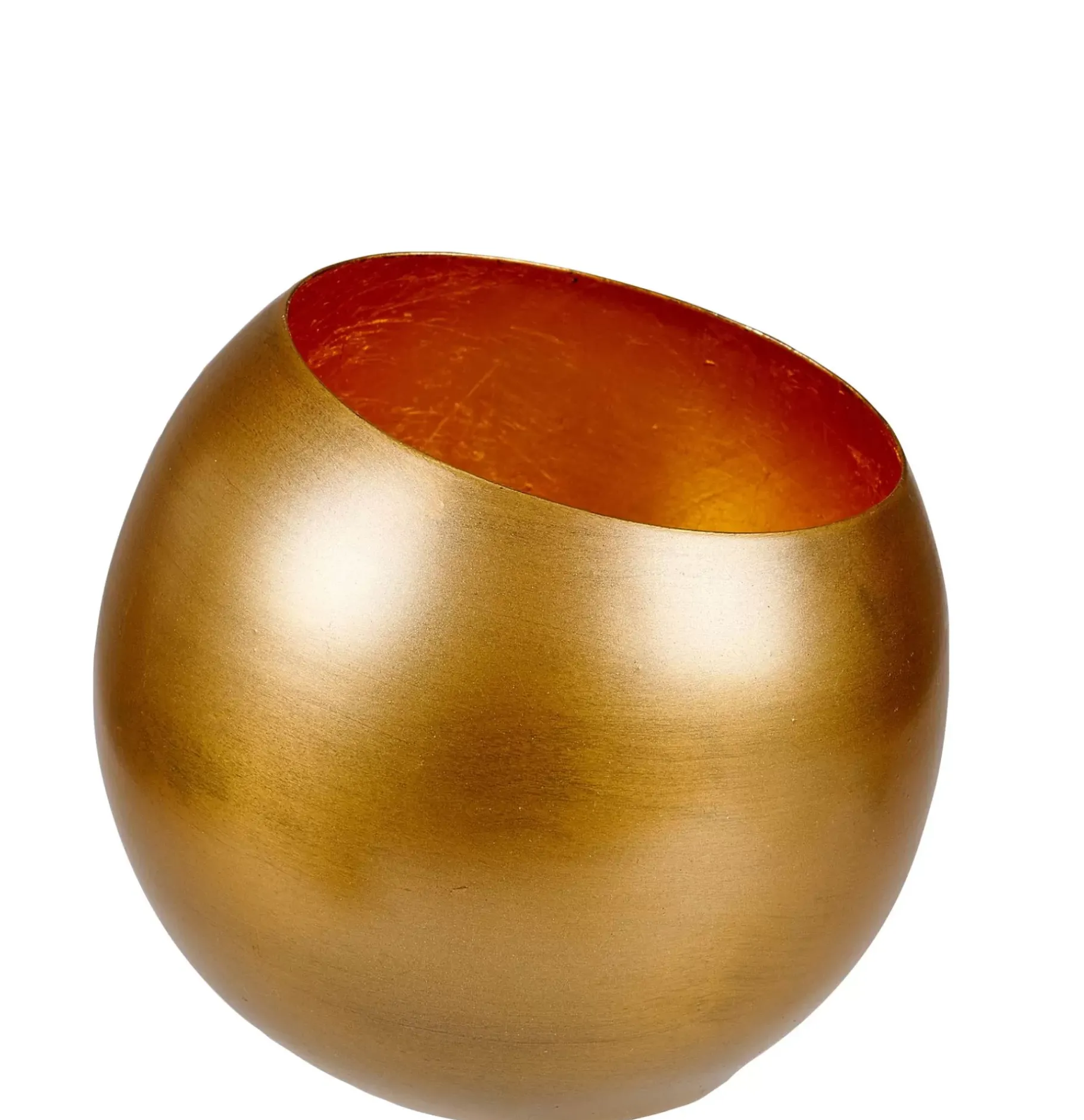 CASA Gimini Soporte Para Vela Pequena Cobrizo