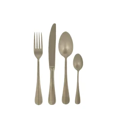 CASA Grace Vintage Cubierto De 16 Piezas Gris