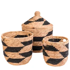 CASA Guatemala Cesta Negro, Natural