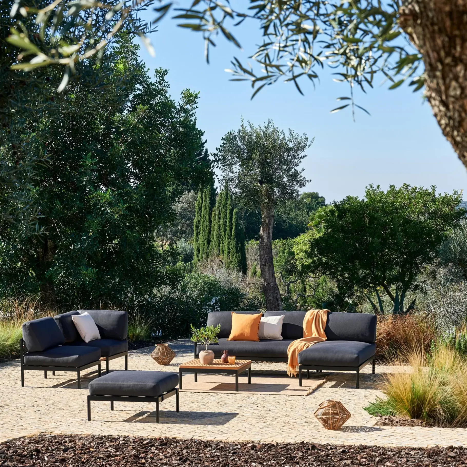 CASA Hanna Lounge Banco Negro