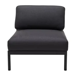 CASA Hanna Lounge Butaca Negro