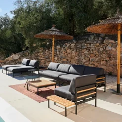 CASA Hanna Lounge Butaca Negro