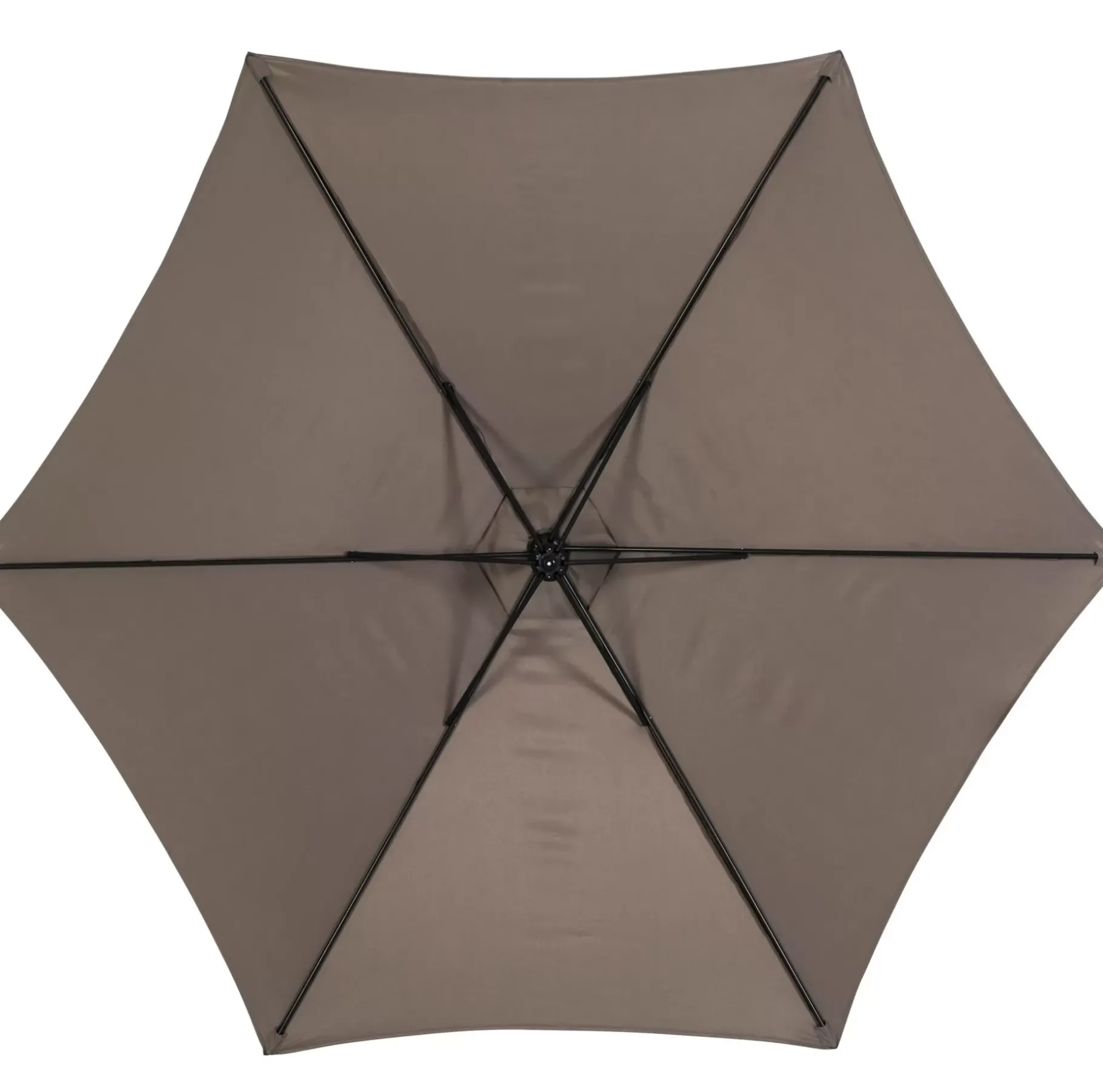 CASA Hawai Parasol Colgante Sin Pie Taupe