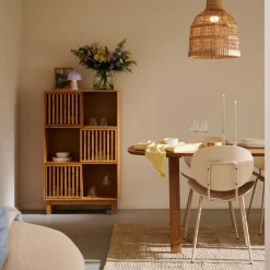 CASA Helge Armario Compartimentos Natural