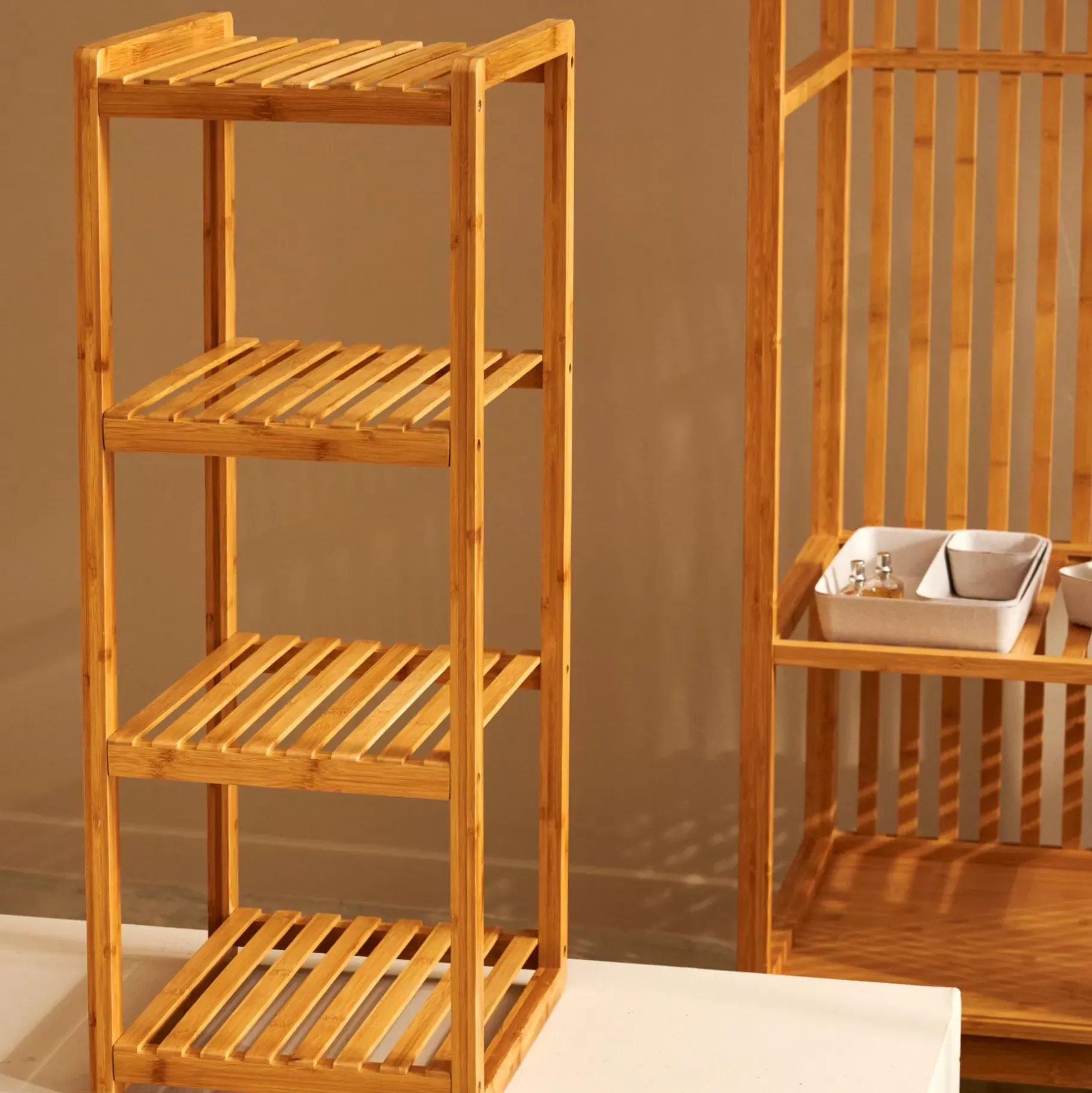 CASA Helge Estanteria 3 Cajones Natural