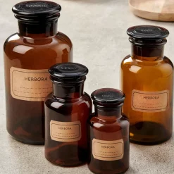 CASA Herbora Tarro De Cocina Marron