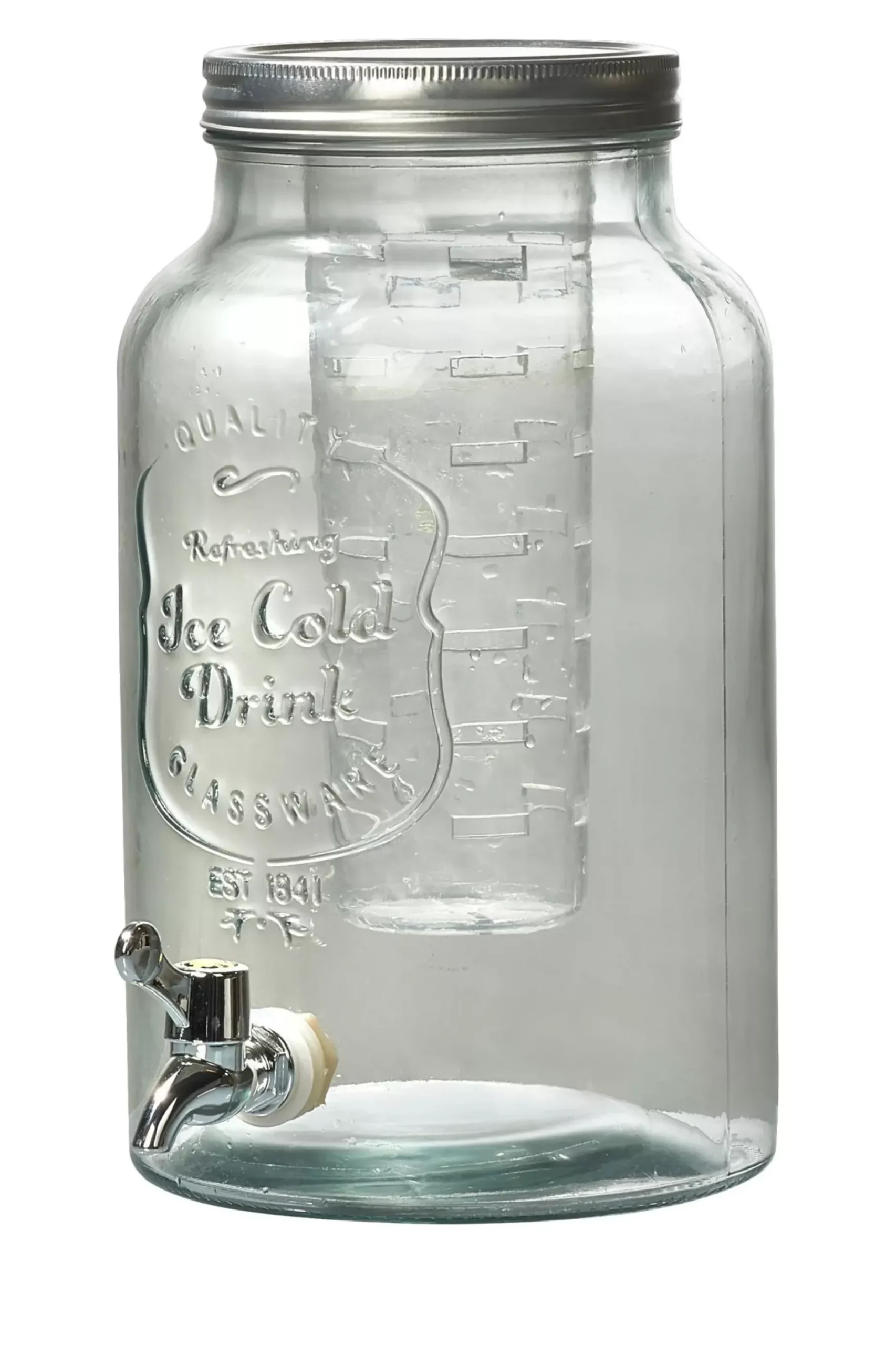 CASA Ice Bidon Con Grifo Transparente