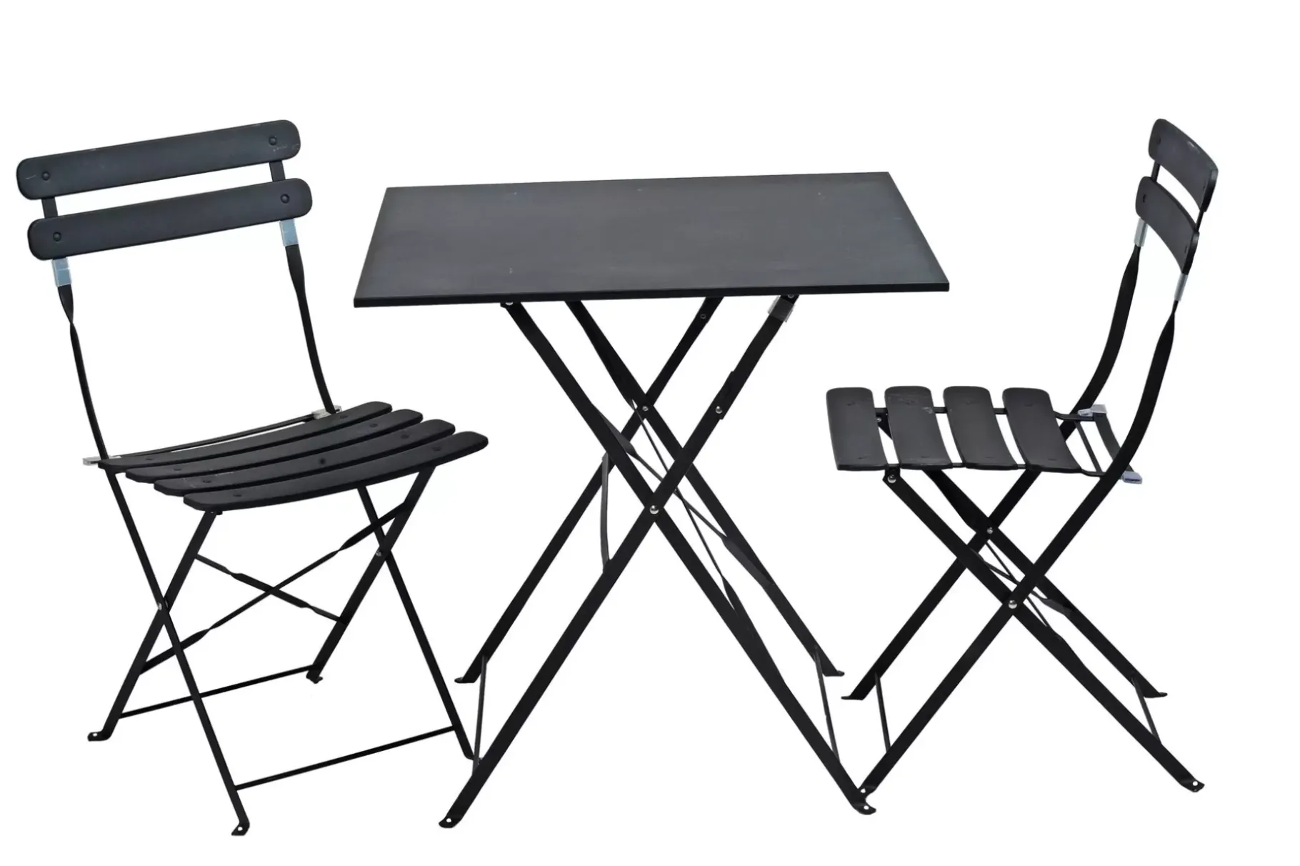 CASA Imperial Conjunto Bistro Cuadrado Negro