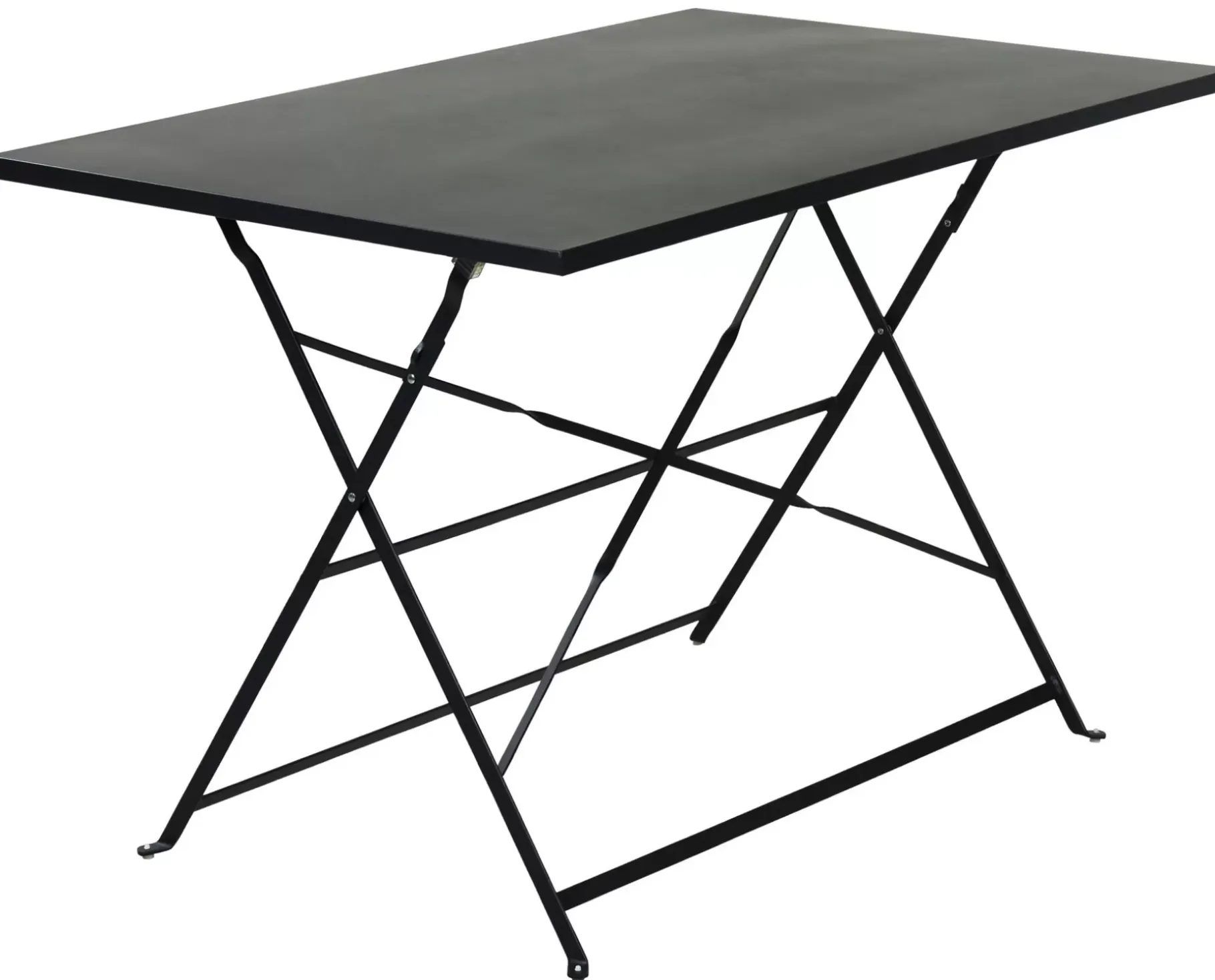 CASA Imperial Mesa Plegable Rectangular Negro