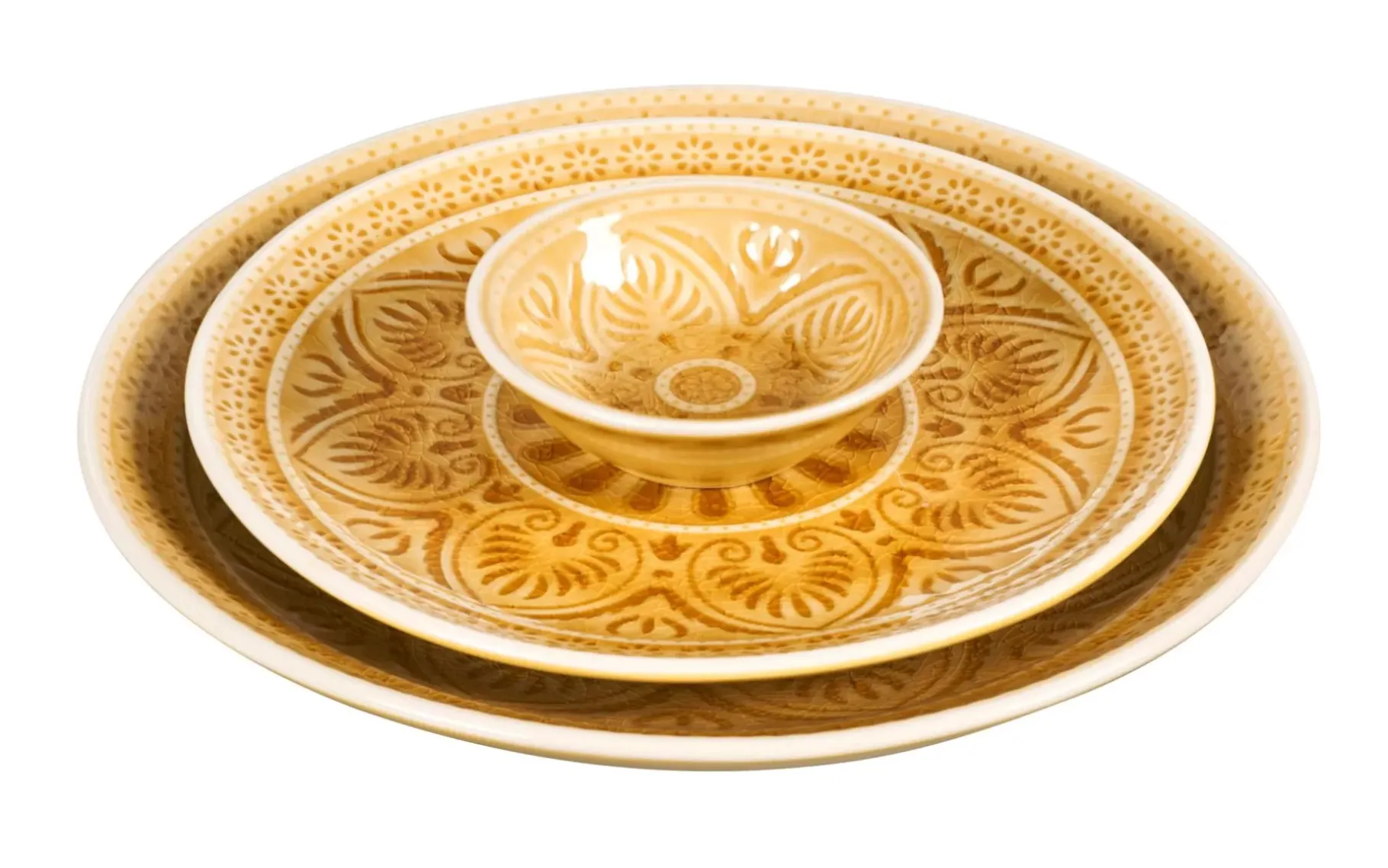 CASA Indo Plato Amarillo