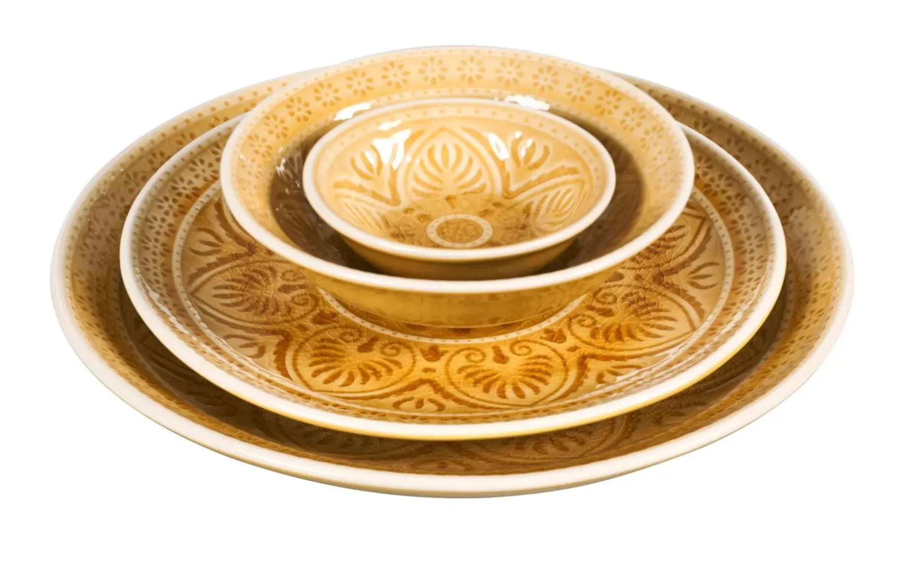 CASA Indo Plato Amarillo