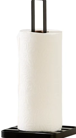 CASA Industria Soporte De Papel De Cocina Negro