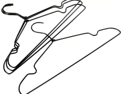 CASA Infinity Black Perchas Juego De 4 Negro