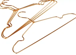 CASA Infinity Gold Perchas Juego De 4 Dorado