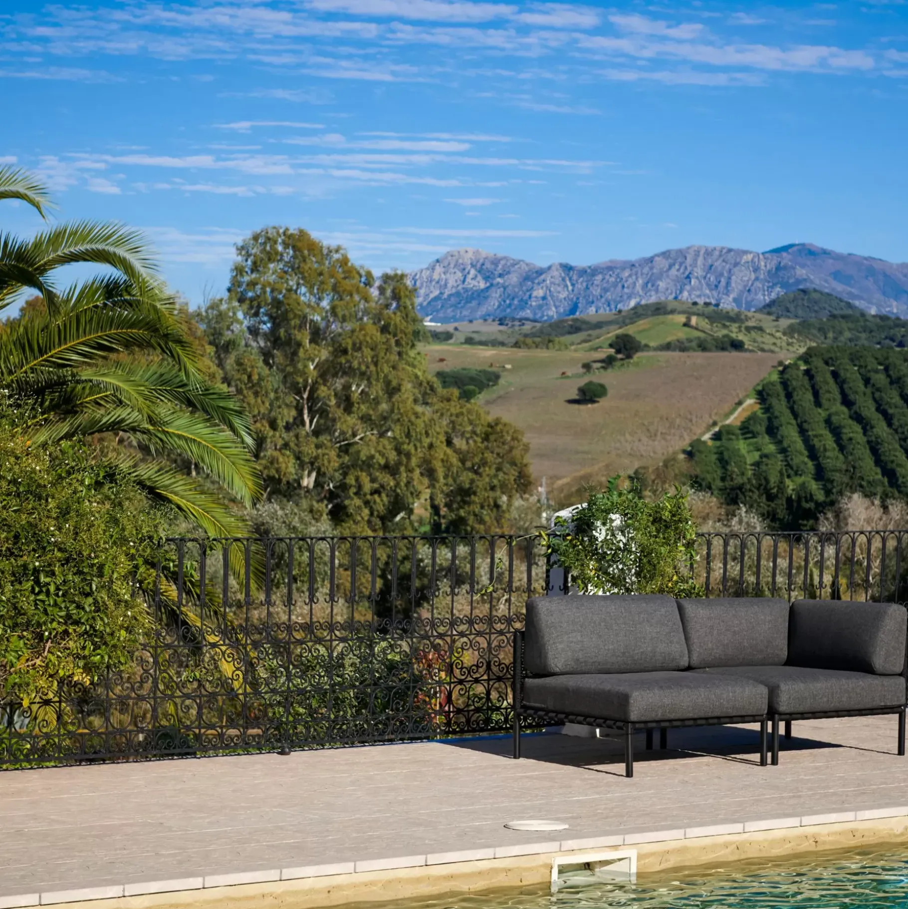 CASA Jumbo Silla Esquinera Negro