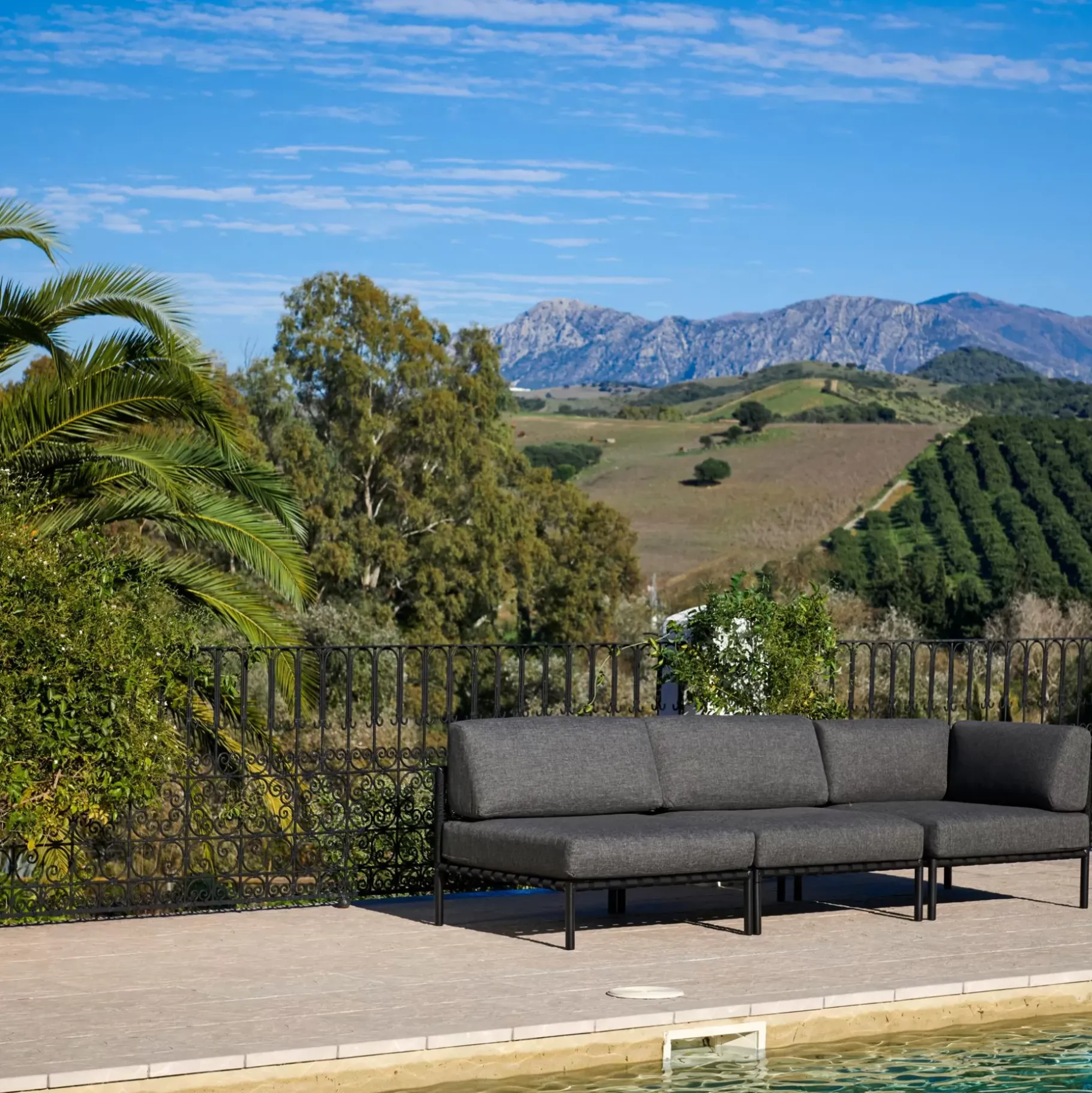 CASA Jumbo Silla Esquinera Negro