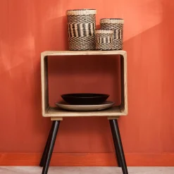 CASA Kansas Mesilla De Noche Negro, Natural