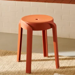 CASA Karlus Taburete Terracota